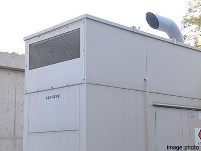 非常用発電機イメージ｜三田ガーデンヒルズ